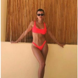 BRAND NEW CORAL BIKINI WHITE FOX BOUTIQUE